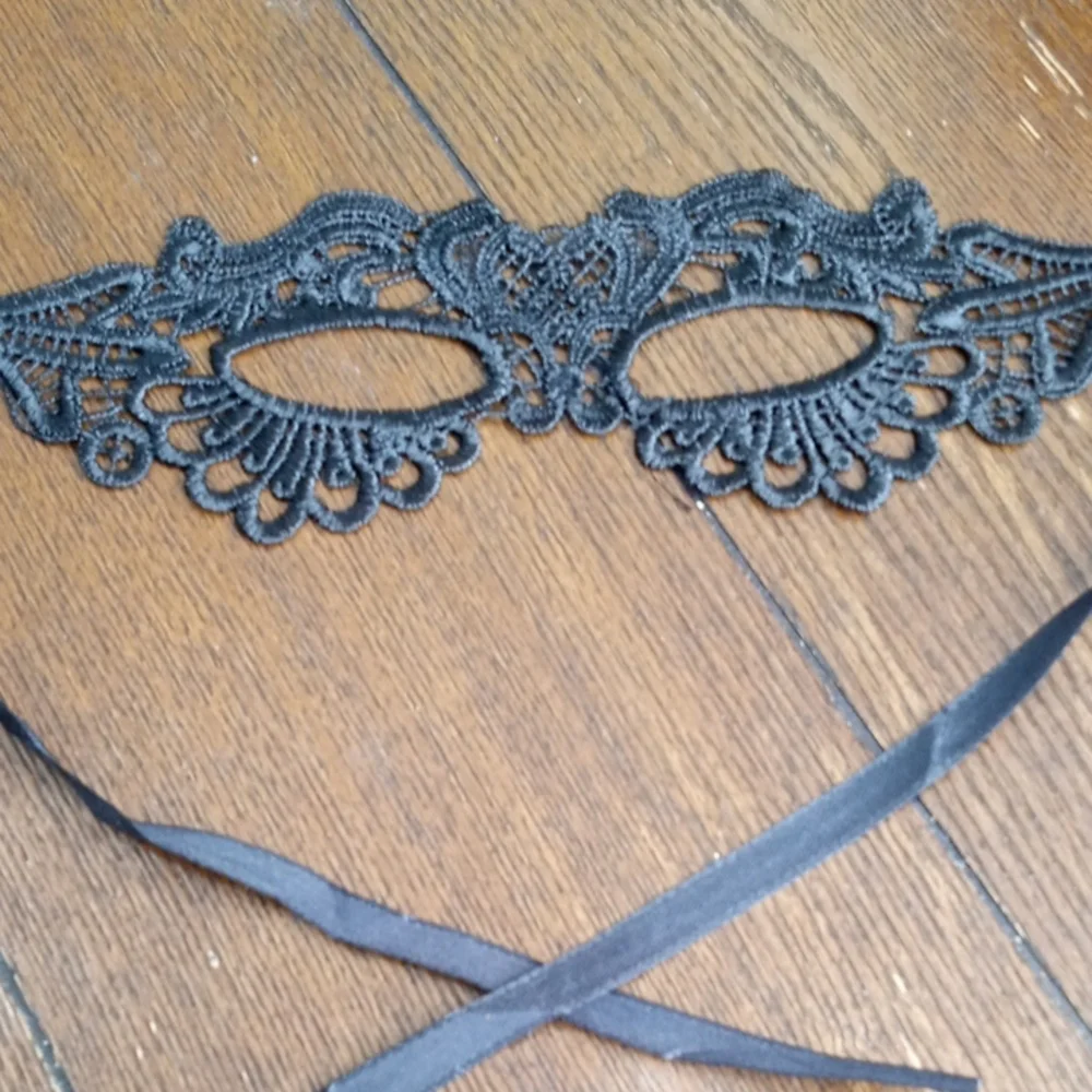 2/$16 Elegant Black Lace Eye Mask